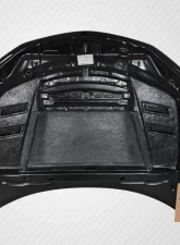 2008-2011 Subaru Impreza 2008-2014 WRX STI Carbon Creations DriTech TS-1 Hood - 1 Piece                                     - 112973 - Image 6