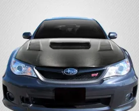 2008-2011 Subaru Impreza 2008-2014 WRX STI Carbon Creations DriTech C-1 Hood - 1 Piece