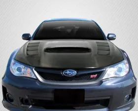 2008-2011 Subaru Impreza 2008-2014 WRX STI Carbon Creations DriTech VR-S Hood - 1 Piece