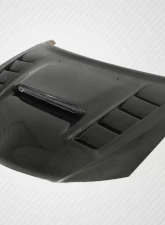 2008-2011 Subaru Impreza 2008-2014 WRX STI Carbon Creations DriTech VR-S Hood - 1 Piece                                     - 112976 - Image 4