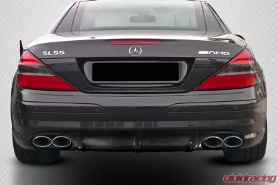 2003-2006 Mercedes SL55 R230 Carbon Creations L Sport Rear Diffuser - 1 Piece - 112989