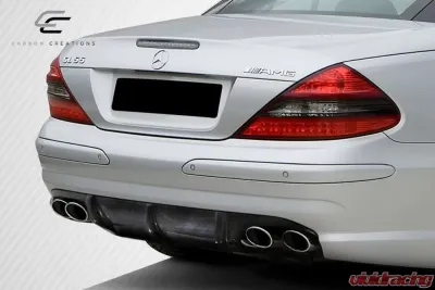 2003-2006 Mercedes SL55 R230 Carbon Creations L Sport Rear Diffuser - 1 Piece - 112989