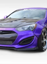 2010-2016 Hyundai Genesis Coupe 2dr Duraflex Circuit 75 MM Fender Flare Kit - 4 Piece                                     - 112992 - Image 4