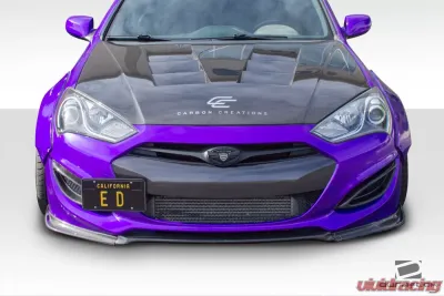 2010-2016 Hyundai Genesis Coupe 2dr Duraflex Circuit 75 MM Fender Flare Kit - 4 Piece - 112992