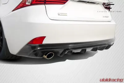 2014-2016 Lexus IS Series IS350 IS250 Carbon Creations AM Design Style Rear Diffuser - 1 Piece ( F Sport Models only) - 112999