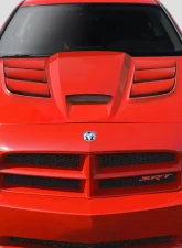 2006-2010 Dodge Charger Duraflex Viper Look Hood - 1 Piece                                     - 113004 - Image 12