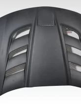 2006-2010 Dodge Charger Duraflex Viper Look Hood - 1 Piece                                     - 113004 - Image 4