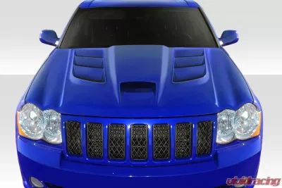 2005-2010 Jeep Grand Cherokee Duraflex Viper Look Hood - 1 Piece - 113006