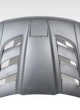 2005-2010 Jeep Grand Cherokee Duraflex Viper Look Hood - 1 Piece                                     - 113006 - Image 3