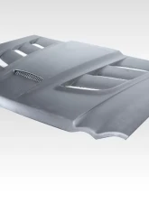2005-2010 Jeep Grand Cherokee Duraflex Viper Look Hood - 1 Piece                                     - 113006 - Image 7