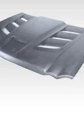 2005-2010 Jeep Grand Cherokee Duraflex Viper Look Hood - 1 Piece                                     - 113006 - Image 8