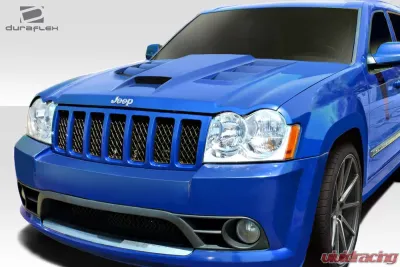2005-2010 Jeep Grand Cherokee Duraflex Viper Look Hood - 1 Piece - 113006