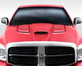 2002-2008 Dodge Ram Duraflex Viper Look Hood - 1 Piece