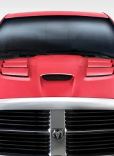 2002-2008 Dodge Ram Duraflex Viper Look Hood - 1 Piece                                     - 113008 - Image 9