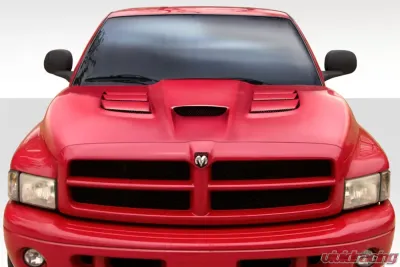 1994-2001 Dodge Ram Duraflex Viper Look Hood - 1 Piece - 113009