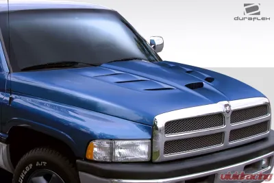 1994-2001 Dodge Ram Duraflex Viper Look Hood - 1 Piece - 113009