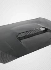 2015-2021 Subaru WRX Carbon Creations Dritech OEM Look Hood - 1 Piece                                     - 113010 - Image 4