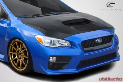 2015-2021 Subaru WRX Carbon Creations Dritech OEM Look Hood - 1 Piece - 113010