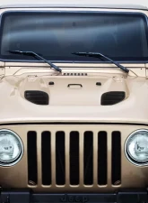 1997-2006 Jeep Wrangler Duraflex Power Dome Hood - 1 Piece                                     - 113012 - Image 10