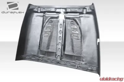 1997-2006 Jeep Wrangler Duraflex Power Dome Hood - 1 Piece - 113012