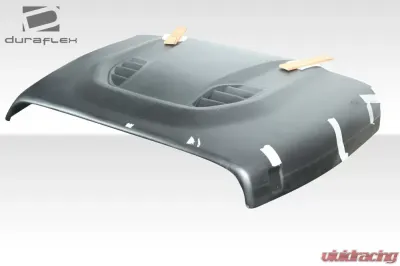 1997-2006 Jeep Wrangler Duraflex Power Dome Hood - 1 Piece - 113012