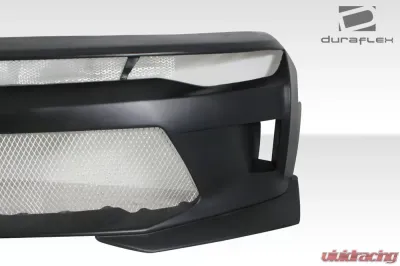 2016-2018 Chevrolet Camaro Duraflex Grid Front Bumper - 1 Piece ( With Integrated front bumper air ducts and front splitters) - 113015