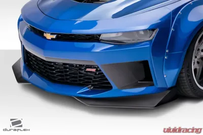 2016-2018 Chevrolet Camaro Duraflex Grid Front Bumper - 1 Piece ( With Integrated front bumper air ducts and front splitters) - 113015