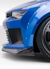 2016-2018 Chevrolet Camaro Duraflex Grid Front Bumper - 1 Piece ( With Integrated front bumper air ducts and front splitters)                                     - 113015 - Image 5