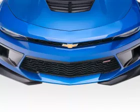 2016-2018 Chevrolet Camaro V8 Duraflex Grid Front Splitters - 2 Piece