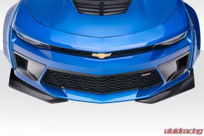 2016-2018 Chevrolet Camaro V8 Duraflex Grid Front Splitters - 2 Piece - 113016