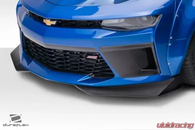 2016-2018 Chevrolet Camaro V8 Duraflex Grid Front Splitters - 2 Piece - 113016
