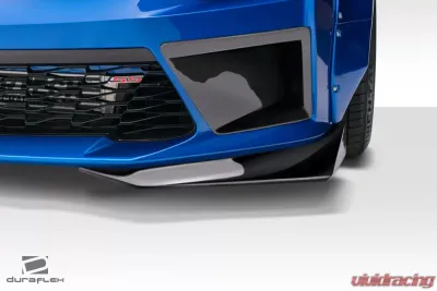 2016-2018 Chevrolet Camaro V8 Duraflex Grid Front Splitters - 2 Piece - 113016