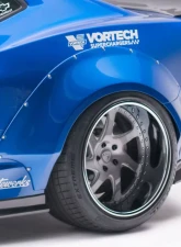 2016-2018 Chevrolet Camaro Duraflex Grid Rear Fender Flares - 4 Piece                                     - 113017 - Image 11