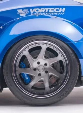 2016-2018 Chevrolet Camaro Duraflex Grid Rear Fender Flares - 4 Piece                                     - 113017 - Image 2