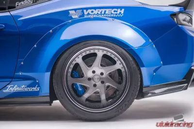 2016-2018 Chevrolet Camaro Duraflex Grid Rear Fender Flares - 4 Piece - 113017