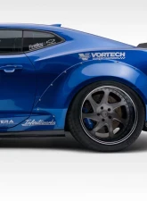 2016-2018 Chevrolet Camaro Duraflex Grid Rear Fender Flares - 4 Piece                                     - 113017 - Image 4