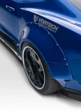 2016-2018 Chevrolet Camaro Duraflex Grid Rear Fender Flares - 4 Piece                                     - 113017 - Image 5