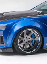 2016-2018 Chevrolet Camaro Duraflex Grid Front Fender Flares - 4 Piece                                     - 113018 - Image 3