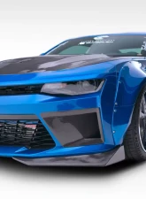 2016-2018 Chevrolet Camaro Duraflex Grid Front Fender Flares - 4 Piece                                     - 113018 - Image 5