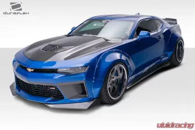 2016-2018 Chevrolet Camaro Duraflex Grid Front Fender Flares - 4 Piece - 113018