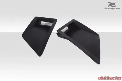 2016-2018 Chevrolet Camaro V8 Duraflex Grid Front Bumper Air Duct Extensions Add Ons Spat Extensions - 2 Piece - 113021