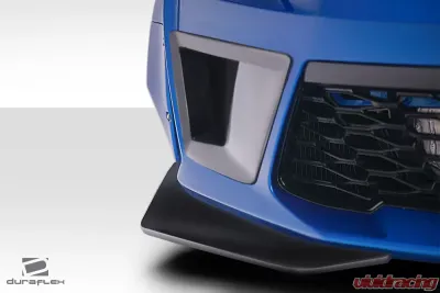 2016-2018 Chevrolet Camaro V8 Duraflex Grid Front Bumper Air Duct Extensions Add Ons Spat Extensions - 2 Piece - 113021