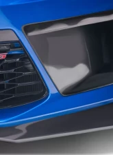 2016-2018 Chevrolet Camaro V8 Duraflex Grid Front Bumper Air Duct Extensions Add Ons Spat Extensions - 2 Piece                                     - 113021 - Image 7