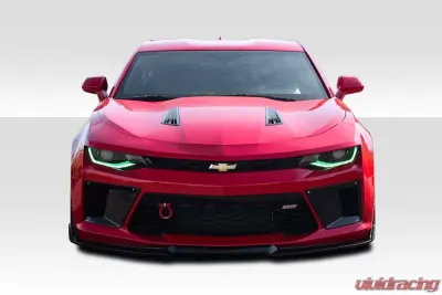 2016-2018 Chevrolet Camaro V8 Duraflex Grid Front Bumper Air Duct Extensions Add Ons Spat Extensions - 2 Piece - 113021
