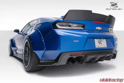 2016-2018 Chevrolet Camaro Duraflex Grid Rear Diffuser - 1 Piece - 113022