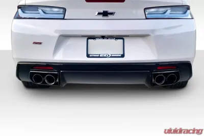 2016-2018 Chevrolet Camaro Duraflex GM-X Rear Diffuser - 1 Piece ( Quad exhaust version) - 113026