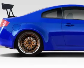 2003-2007 Infiniti G Coupe G35 Duraflex Circuit 75mm Rear Fender Flares ( Fender caps not included ) - 2 Piece
