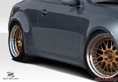 2003-2007 Infiniti G Coupe G35 Duraflex Circuit 75mm Rear Fender Flare Caps ( Non Sport Version ) - 2 Piece - 113036