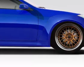 2003-2007 Infiniti G Coupe G35 Duraflex Circuit 75mm Front Fender Flare Caps ( Sport Version ) - 2 Piece