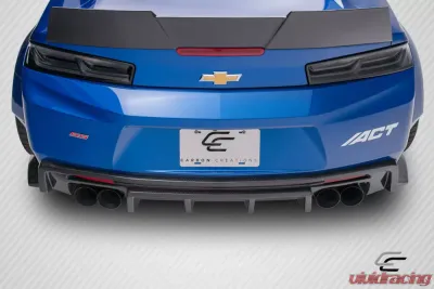 2016-2018 Chevrolet Camaro Carbon Creations Grid Rear Diffuser - 1 Piece - 113050